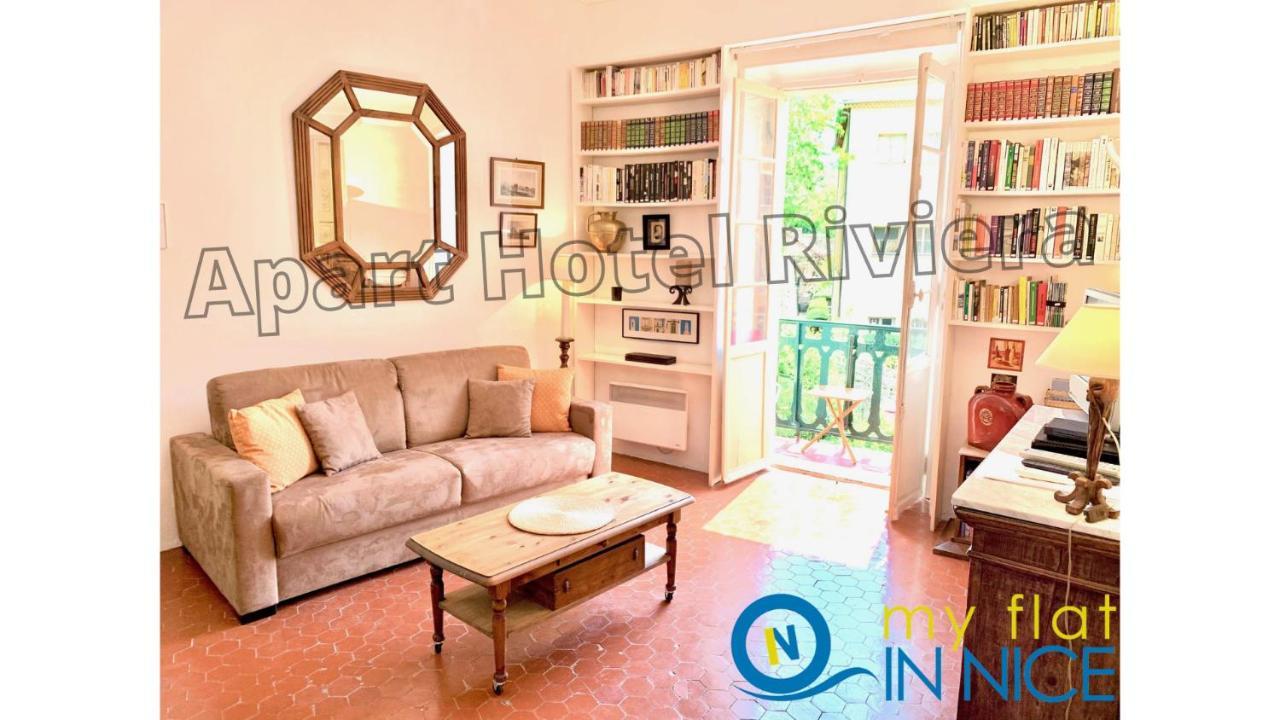 Aparthotel Riviera - Balcon Honore 1 - Old Town - 5 Mn Promenade Des Anglais Et Plage - Charme Absolu - Appartement 2 Pieces Avec Balcon Ac - Vue Mer Et Ville Nice Exterior photo