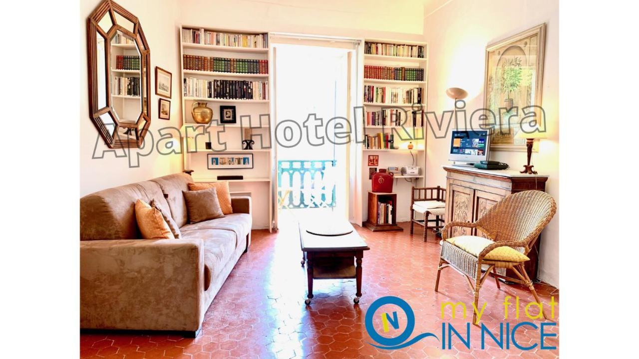 Aparthotel Riviera - Balcon Honore 1 - Old Town - 5 Mn Promenade Des Anglais Et Plage - Charme Absolu - Appartement 2 Pieces Avec Balcon Ac - Vue Mer Et Ville Nice Exterior photo
