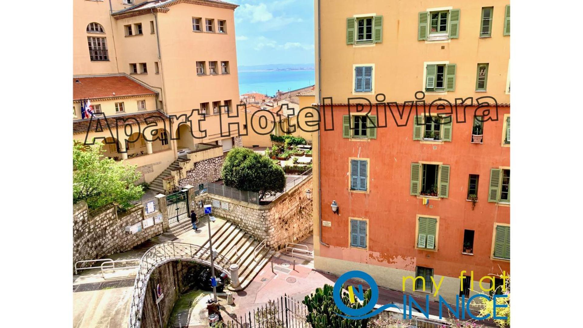 Aparthotel Riviera - Balcon Honore 1 - Old Town - 5 Mn Promenade Des Anglais Et Plage - Charme Absolu - Appartement 2 Pieces Avec Balcon Ac - Vue Mer Et Ville Nice Exterior photo